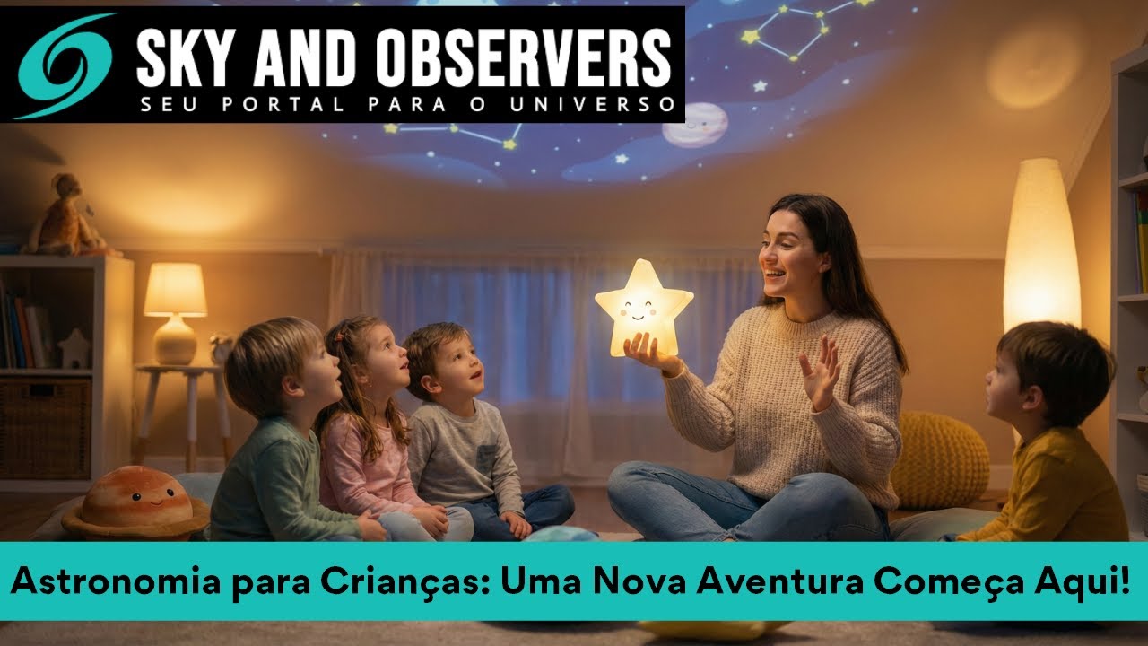 Astronomia para Crianças: Uma Nova Aventura Começa Aqui!