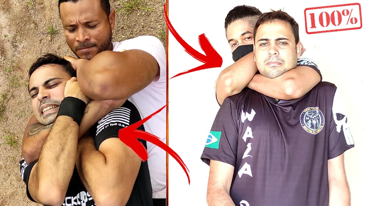 5 DEFESAS COMO SAIR DE UM MATA LEÃO POR TRÁS | ARTES MARCIAIS  FIGHT