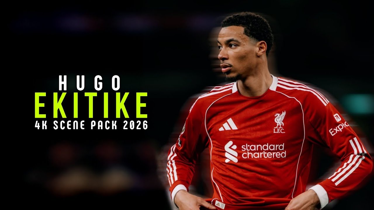 Hugo Ekitike 2026 &bull; 4K Free Clips &bull; Clips for edits &bull; Best Scene Pack &bull; No Watermark | D74 Edits 2.0