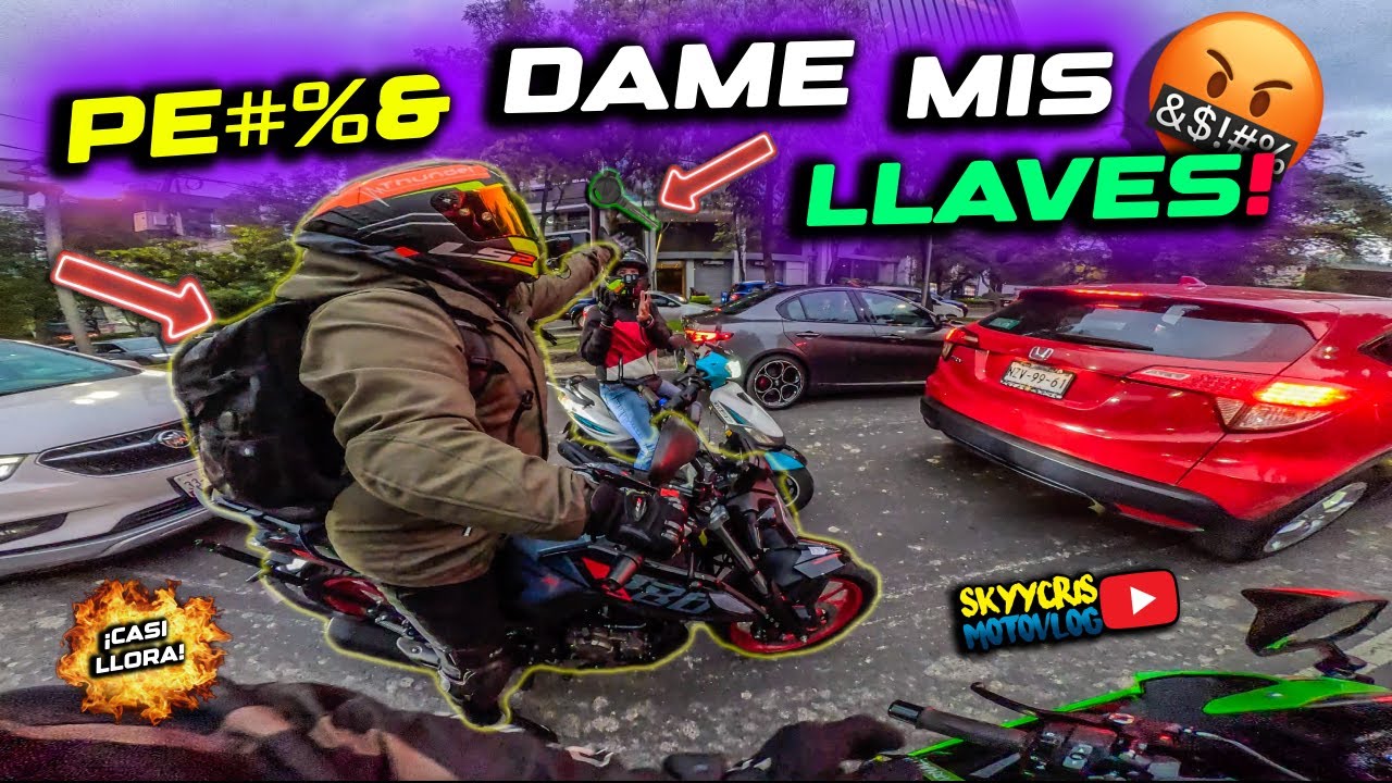 LE QUITAN LAS LLAVES DE SU MOTO! 🤬🔥 Observaciones Diarias #14 | SKYYCRIS