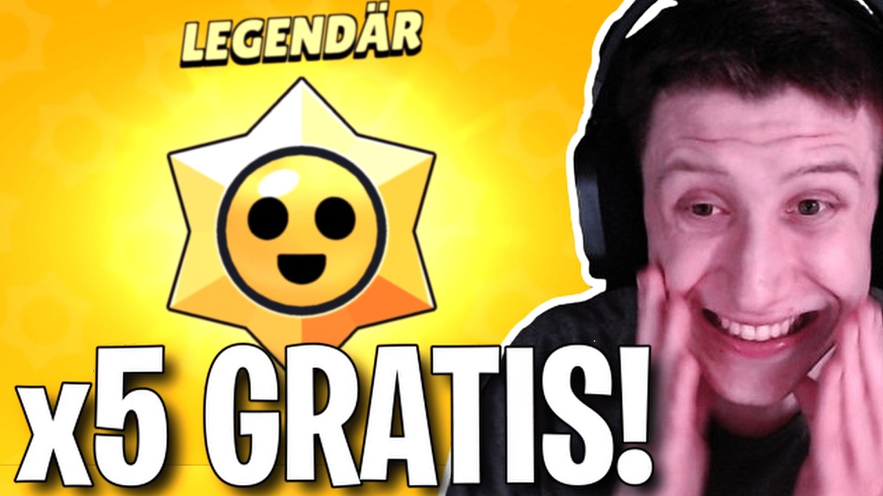 😍🍀5x LEGEND&Auml;RER STARR DROP GRATIS! | Brawl Stars