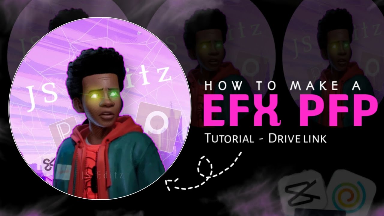 How to make EFX PFP logo | Tutorial and free drive link | JS Editz