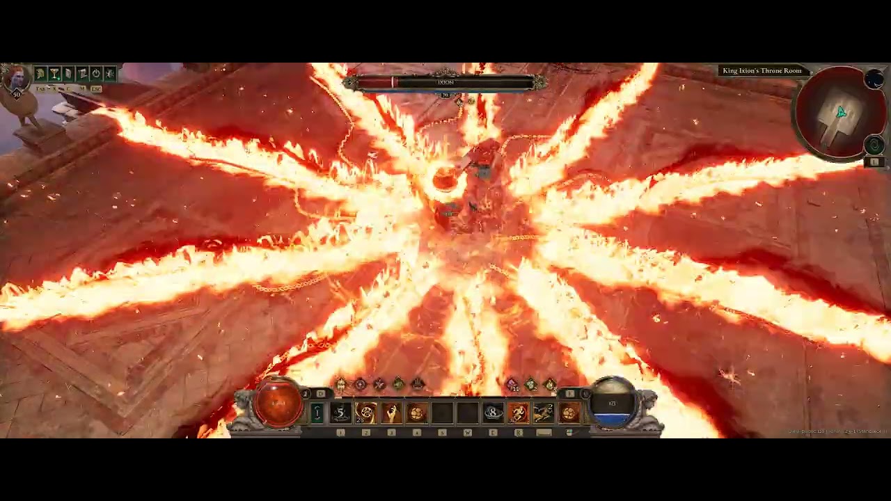 Titan Quest 2 Battlemage build vs ixion lvl70
