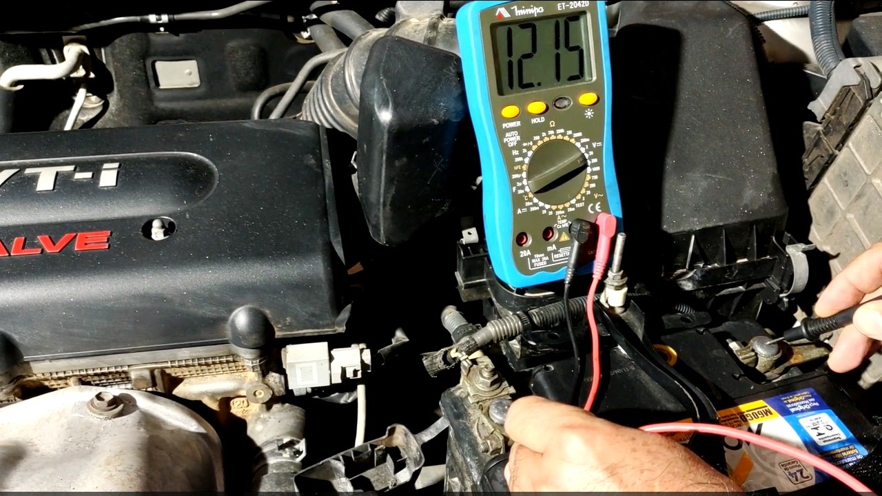 COMO TESTAR A BATERIA DO CARRO COM MULTÍMETRO + Teste do Alternador
