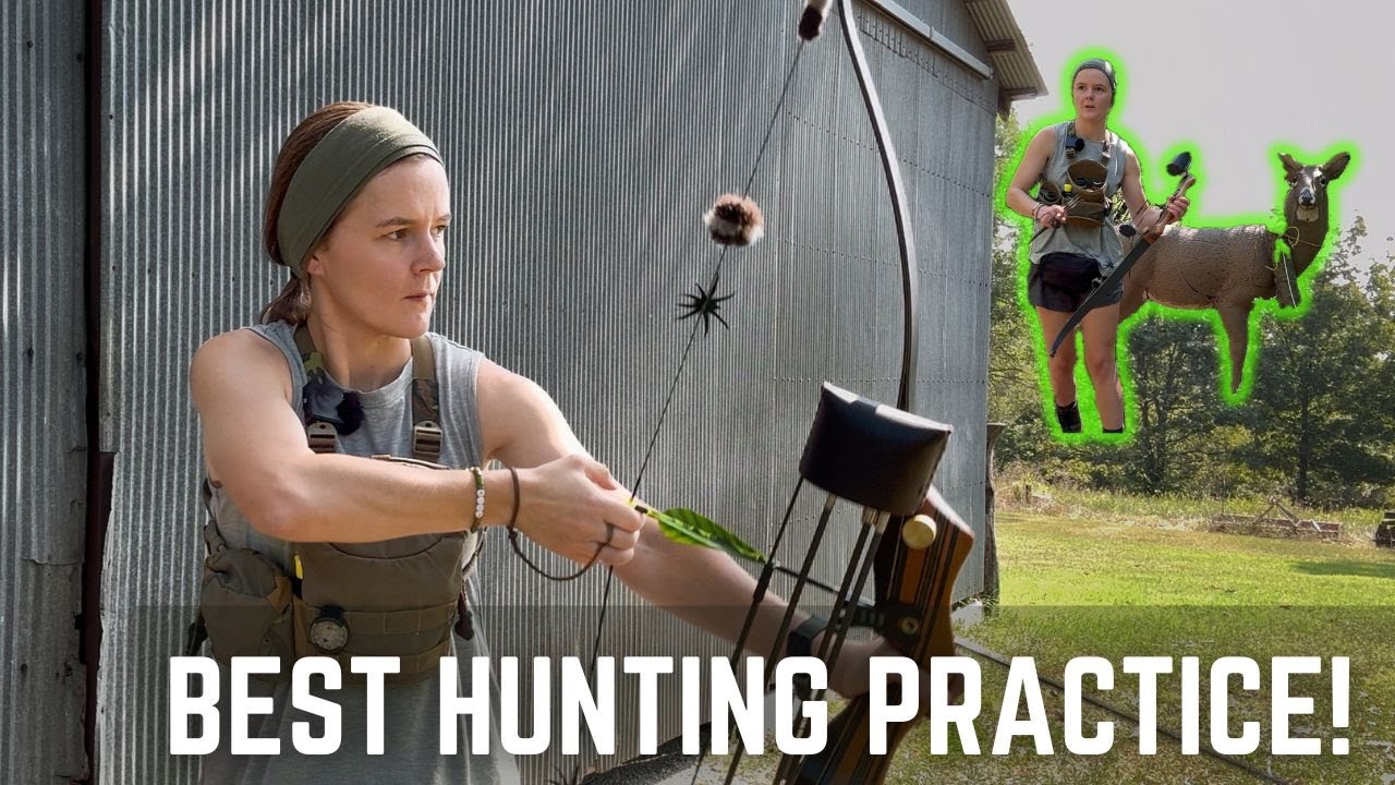 Practice with a Traditional Bow / 3D Archery