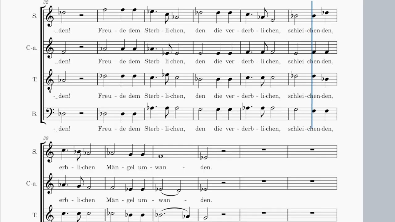 Chor der Engel - Soprano