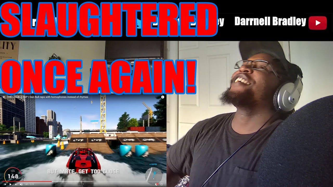 THE CREW 2 RAP | Dan Bull raps with homophones instead of rhymes / DB Reaction