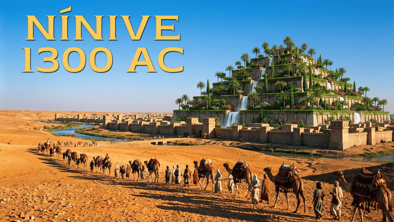 NÍNIVE  Hace 3333 Años (RECONSTRUCCIÓN por IA)