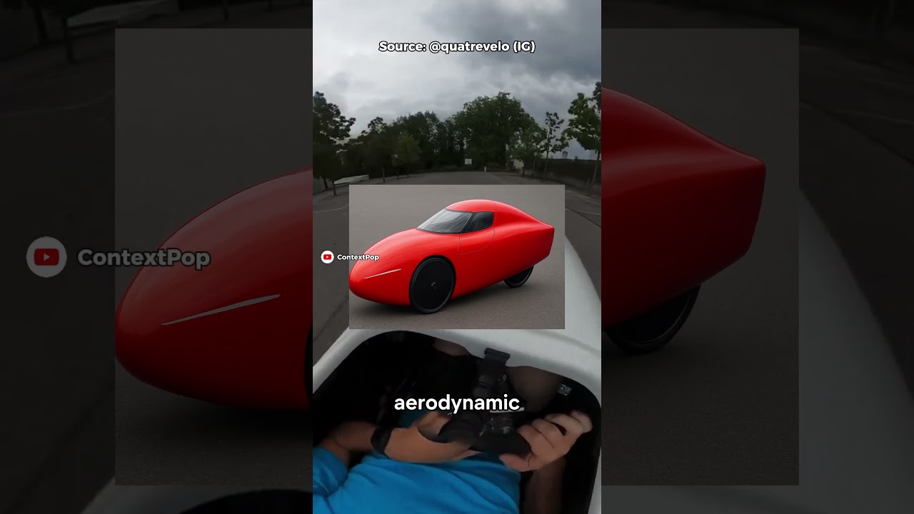 This Car Runs on Pure Leg Power! | Velomobile Explained 