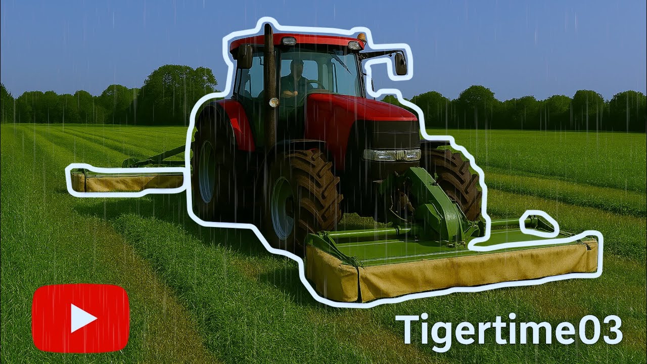 Gras mähen leicht gemacht (LS25 Zeitraffer)