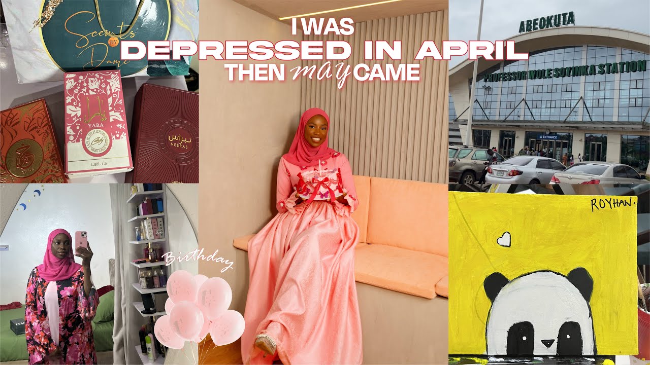Lagos Vlog| I was depressed in April,so I ghosted then I turned 22.Abeokuta|first time on train
