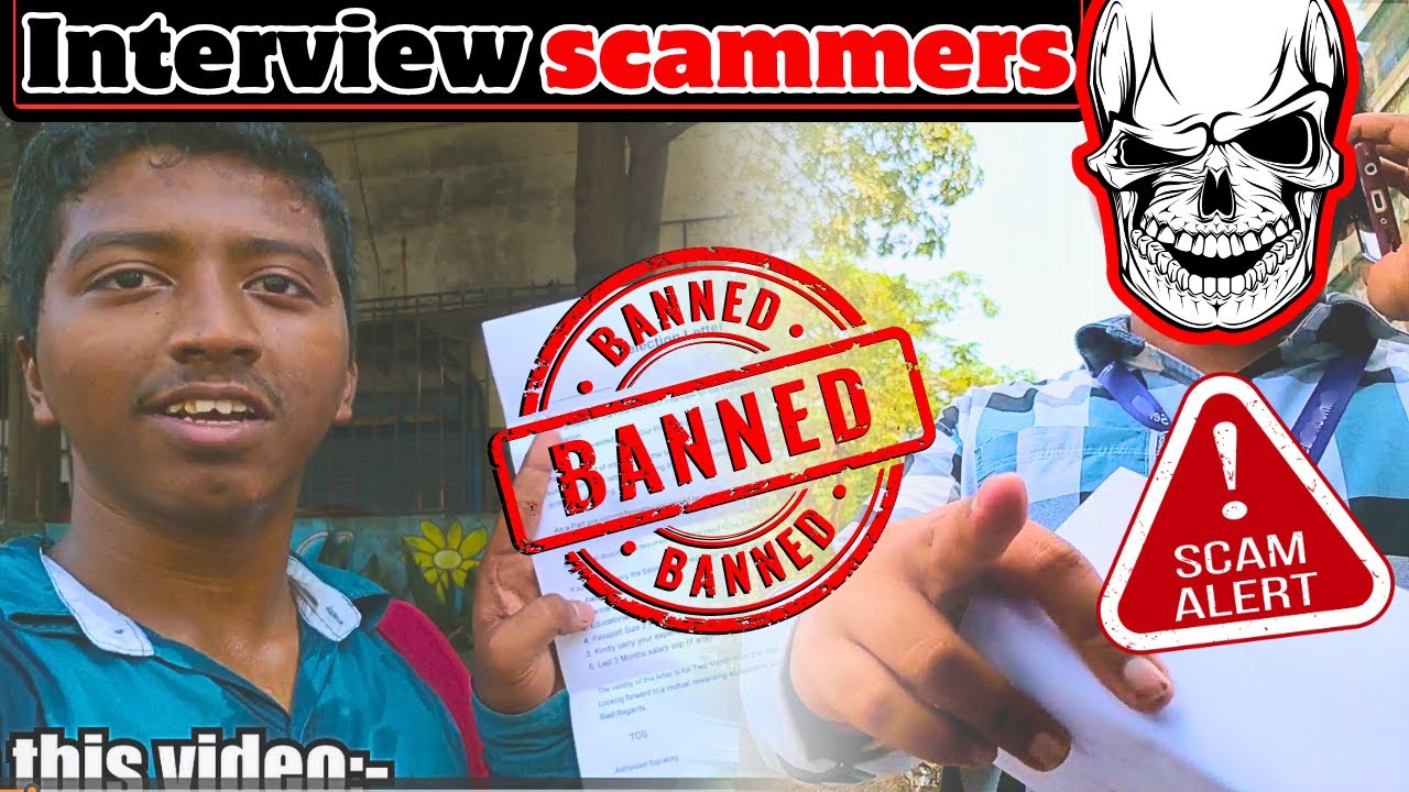 interview scammers se baccho | fake job offers | interview scammers | job interview fraud