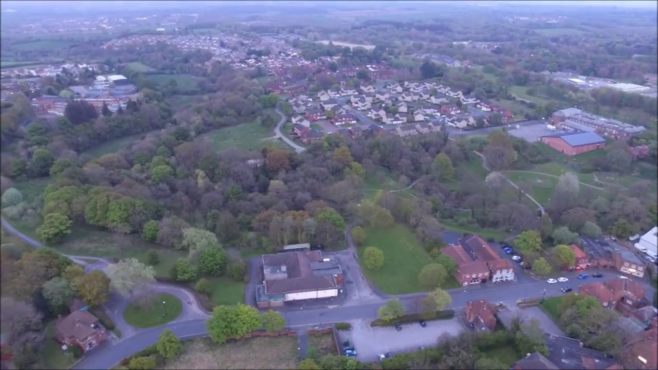 Catterick Camp from above with DJI Phantom
