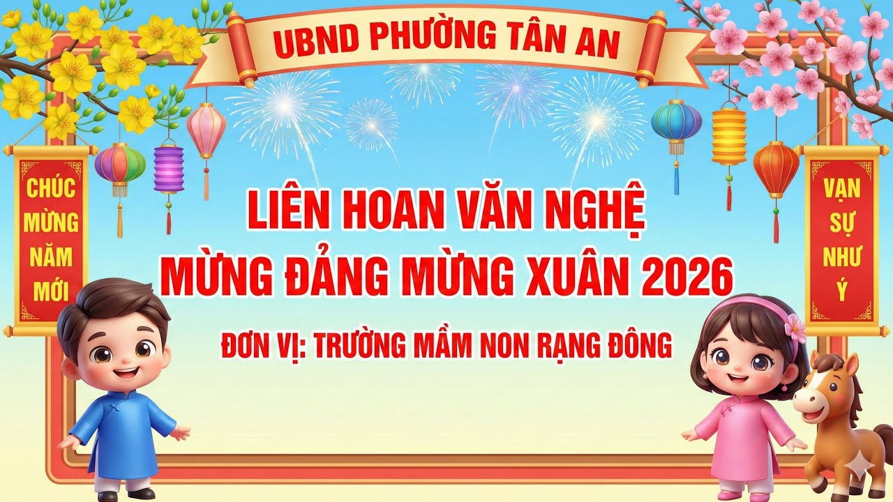 Múa: “Liên khúc Mừng Xuân”