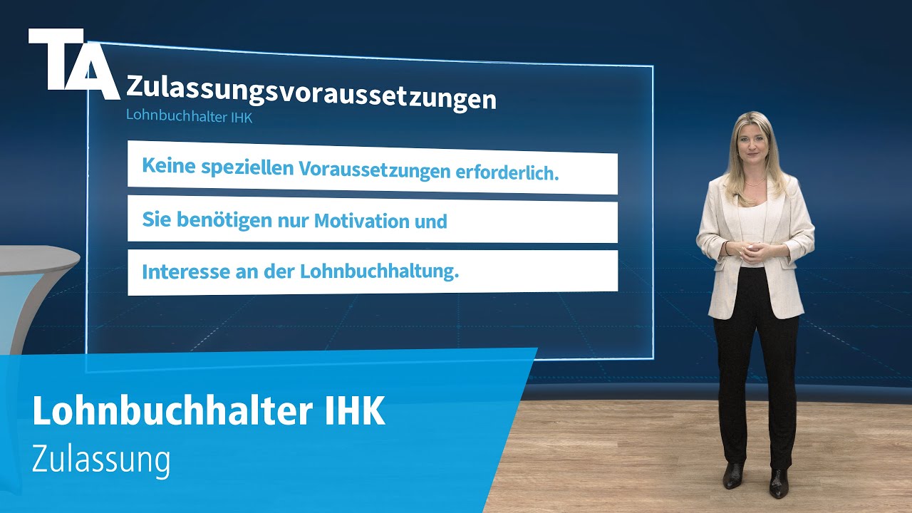 Lohnbuchhalter IHK - Zulassung