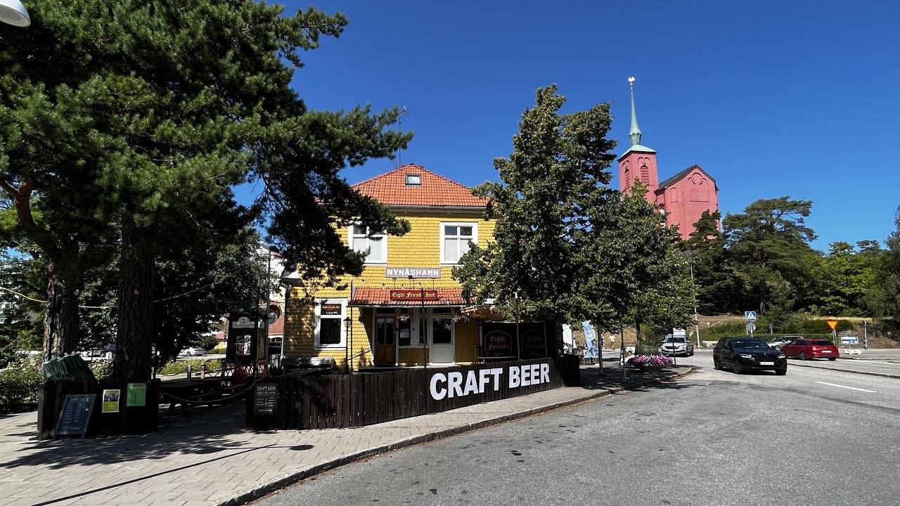 Walking Around in Nynäshamn, Sweden