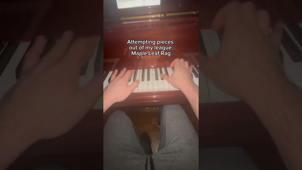 Maple Leaf Rag #mapleleafrag #piano #scottjoplin