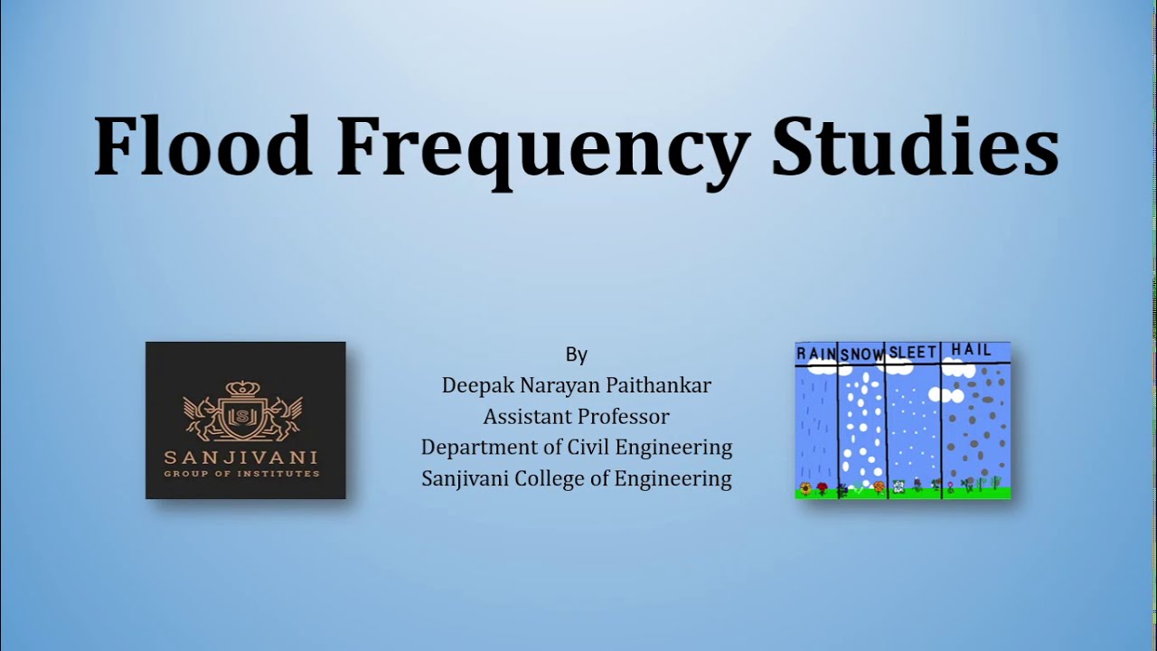 Flood Frequency Studies.