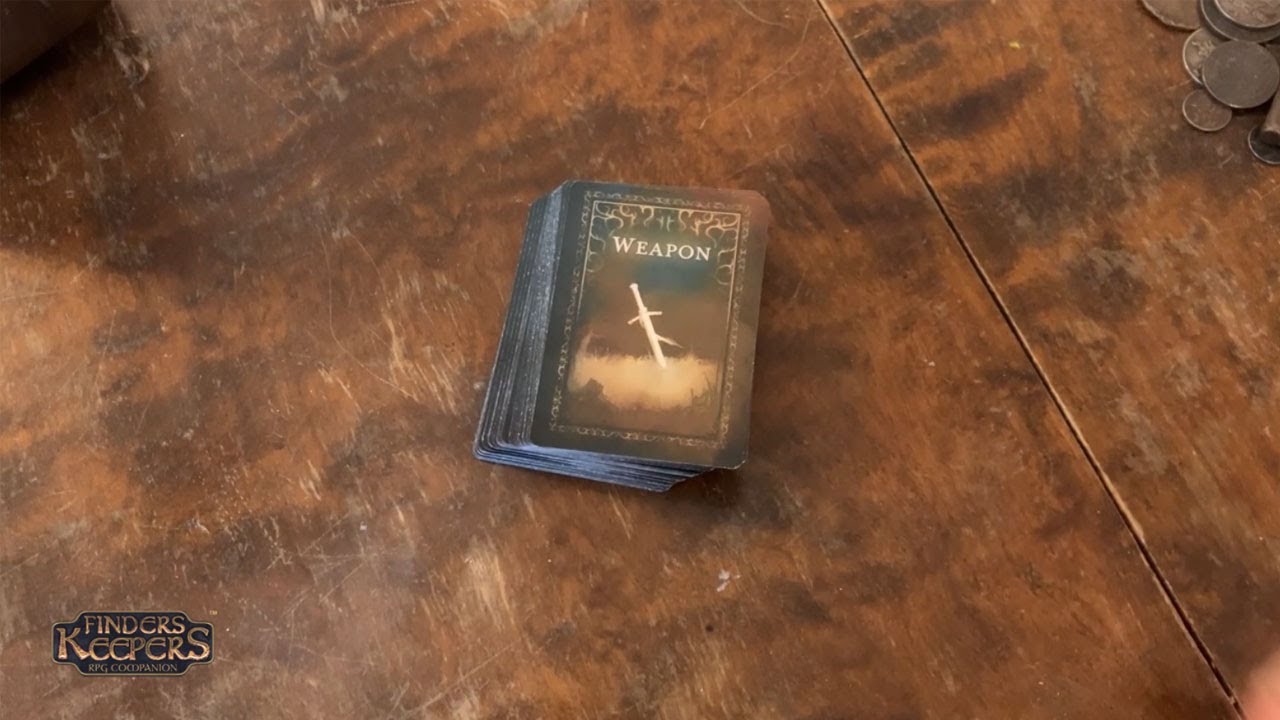 Unboxing prototype Finders Keepers' Weapons Deck