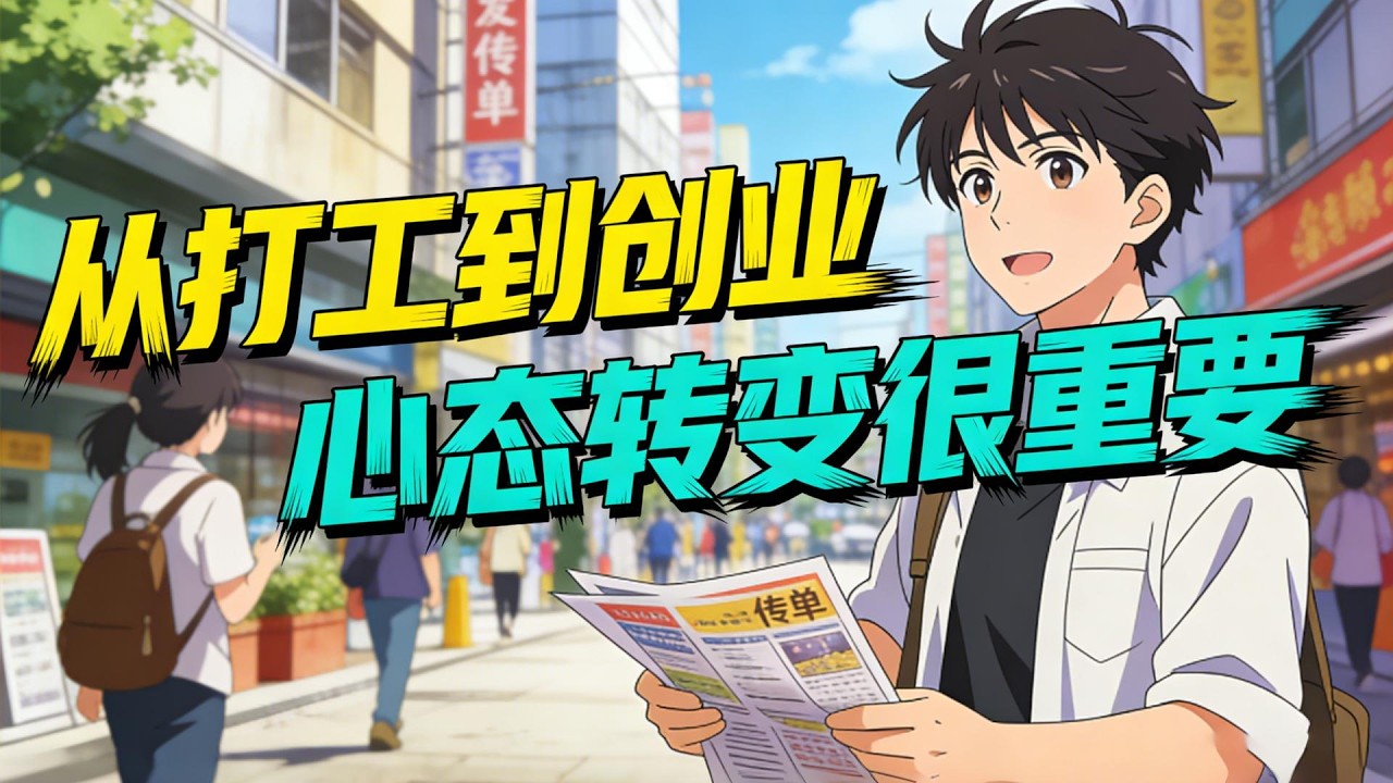从打工到创业，心态转变很重要