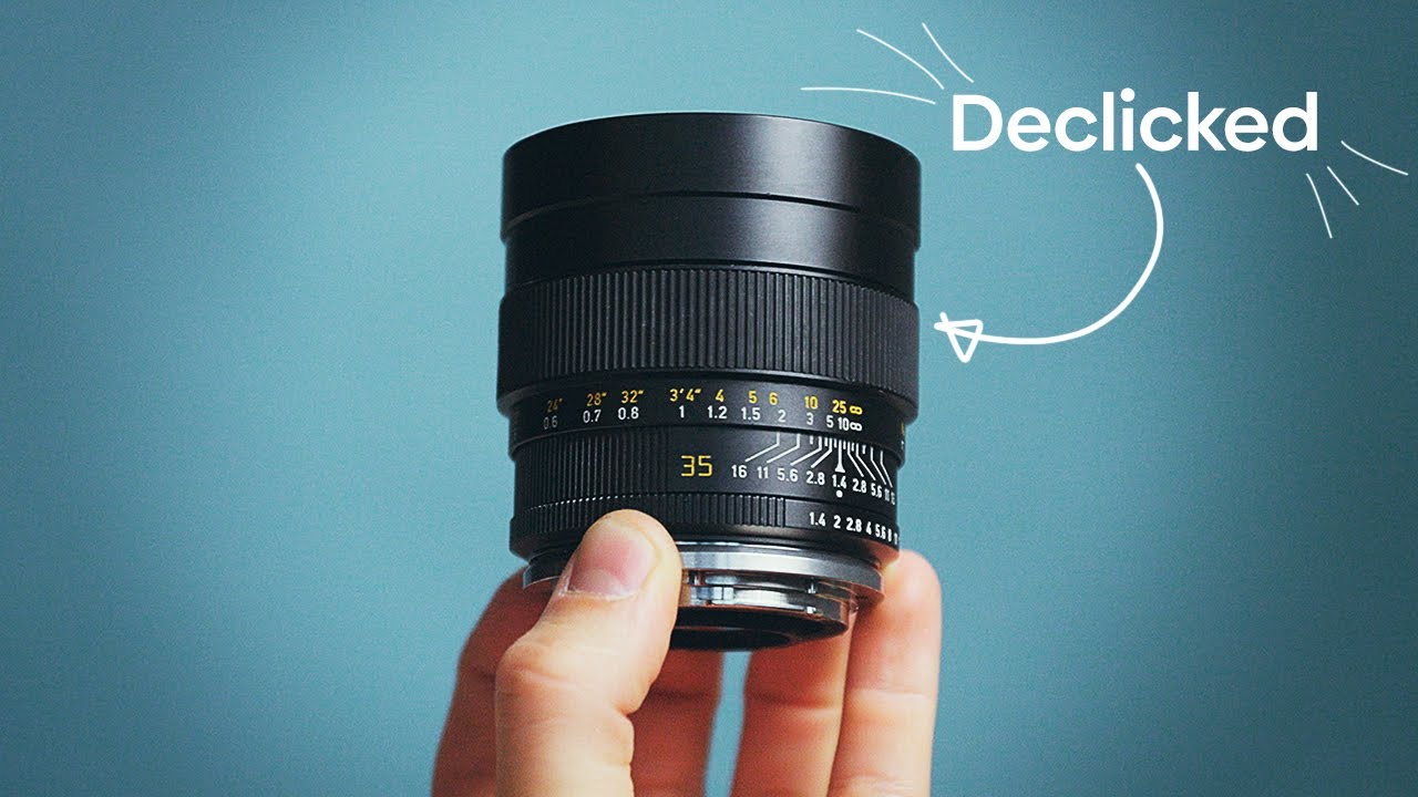 Declicking Vintage Leica R Lenses