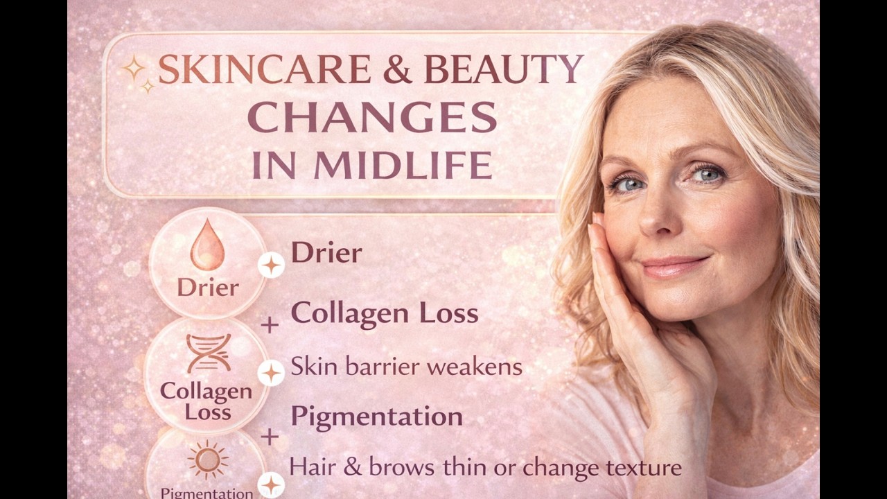 SKINCARE AND BEAUTY CHANGES IN MIDLIFE