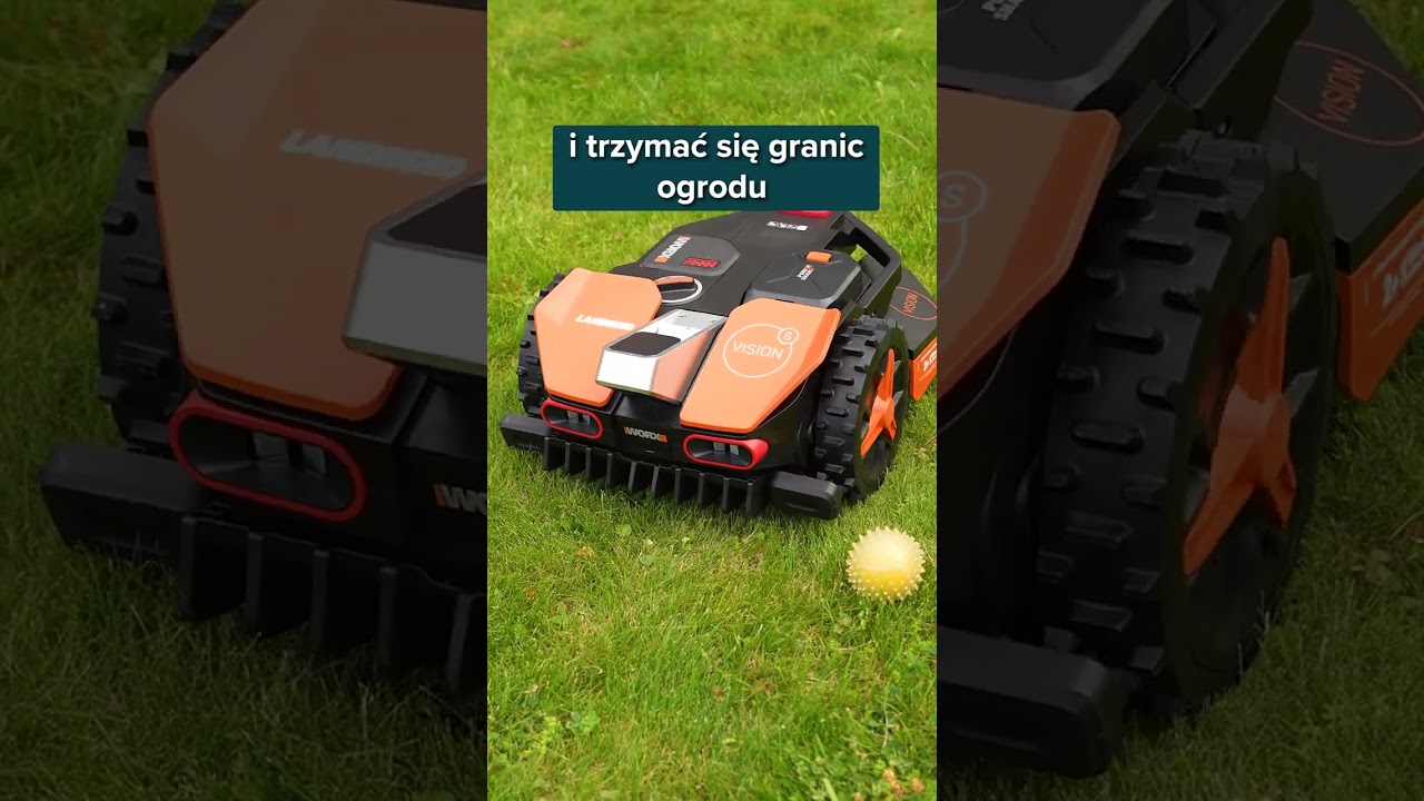 Robot, który widzi trawnik! 🤯 WORX Vision S250 – koszenie bez kabla