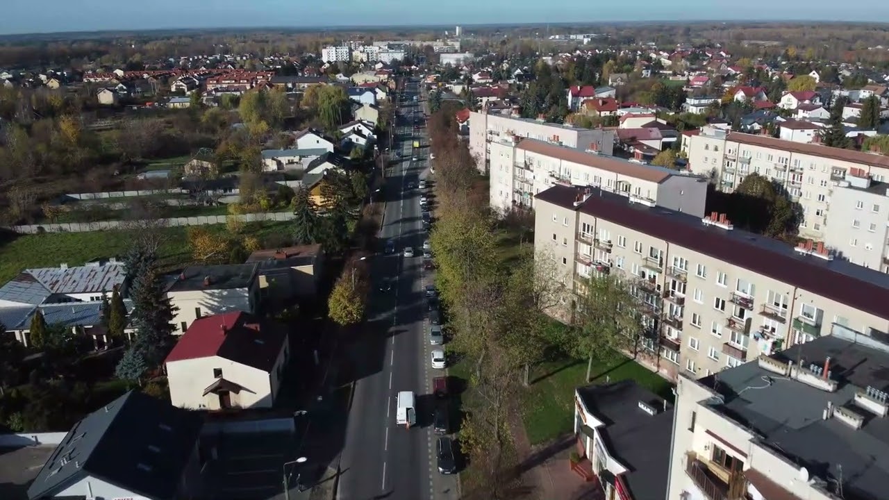 Flying over Góra Kalwaria. 🇵🇱 Poland. part3