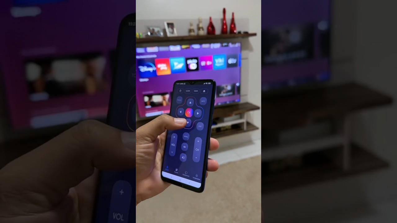 Como usar o celular como controle remoto universal #dicas #fun&ccedil;&atilde;o #aplicativos