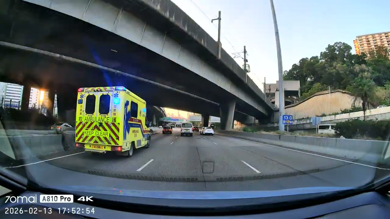 [行車紀錄] 長沙灣前往荃灣青山公路