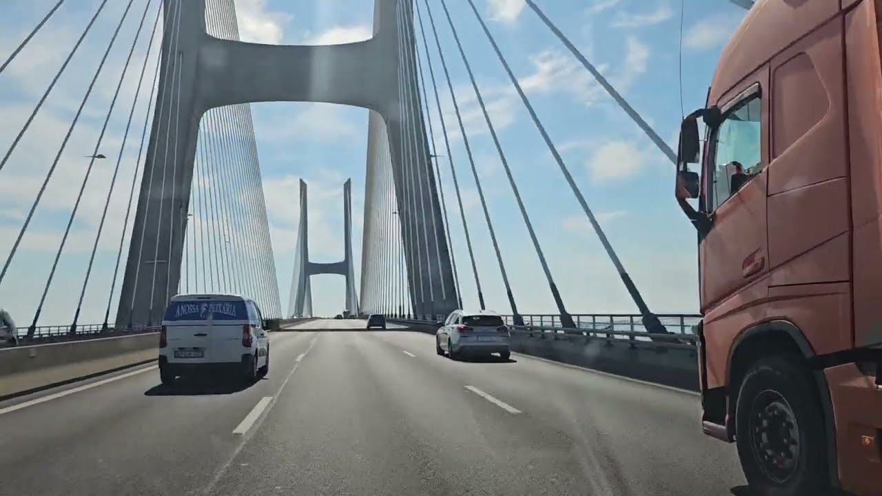 PONTE VASCO DA GAMA LISBOA PORTUGAL. El puente más largo de Europa*