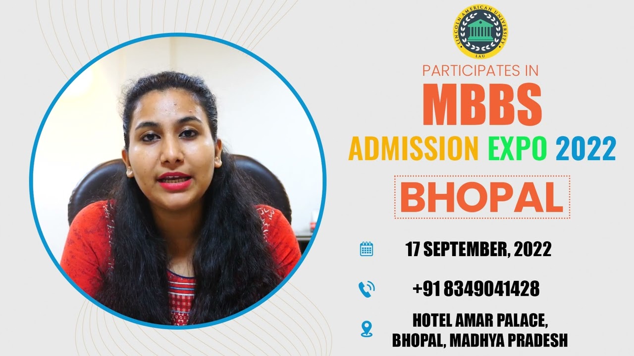 Lincoln American University in MBBS Admission Expo 2022 - Bhopal, Madhya Pradesh
