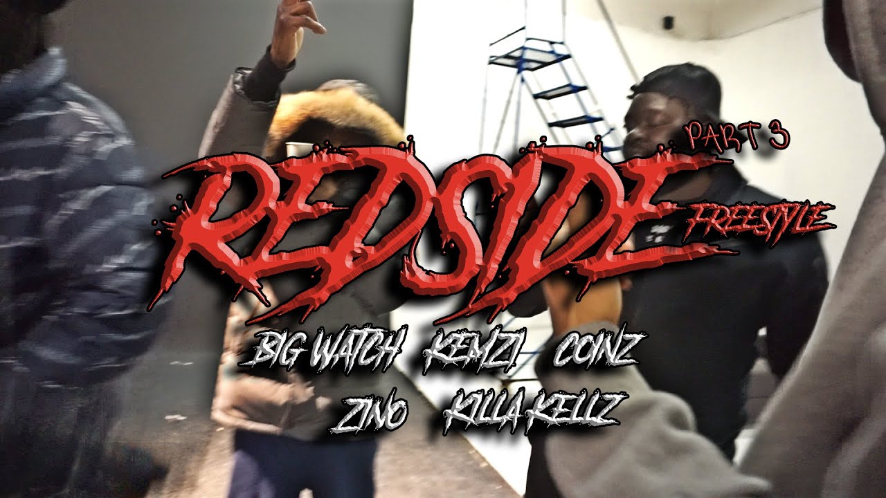 Redside | Coinz Big Watch Kemzi Zino Killa Kelz Freestyle Studio Session [PART 3]