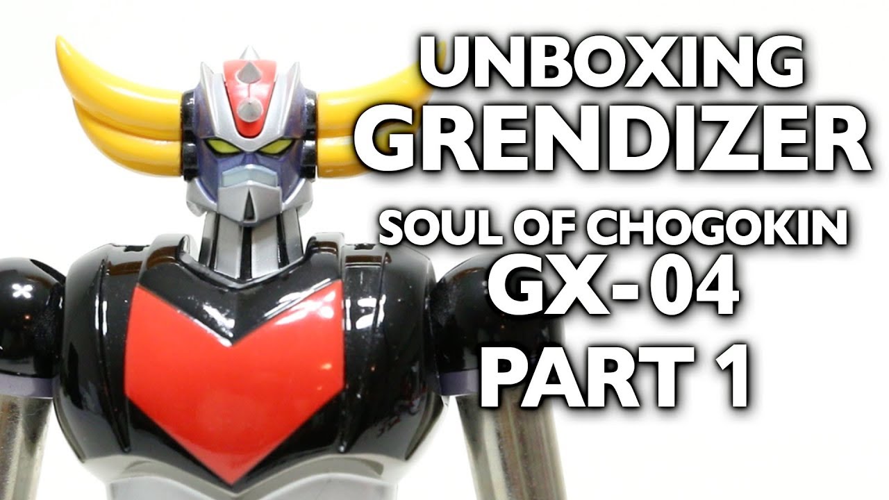 Unboxing Grendizer Soul of Chogokin GX-04 and review Part 1 Mega Jay Retro #grendizer #SOC #chogokin
