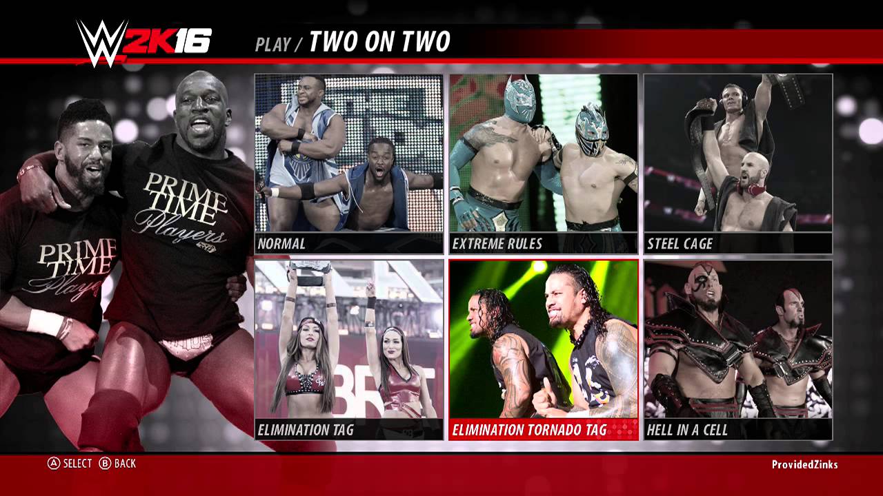 WWE 2K16 | All Match Types