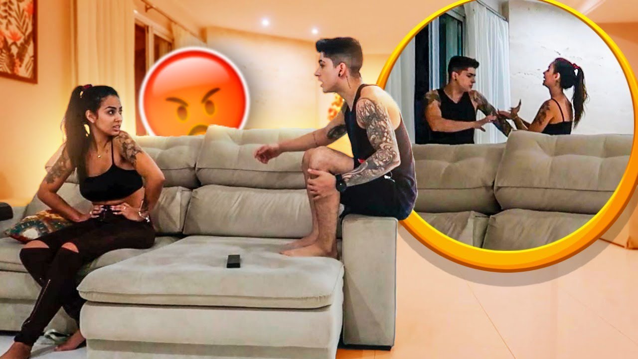 TROLLEI MEU NAMORADO CHAMANDO PELO NOME DO MEU EX!! *ele surtoooouu*