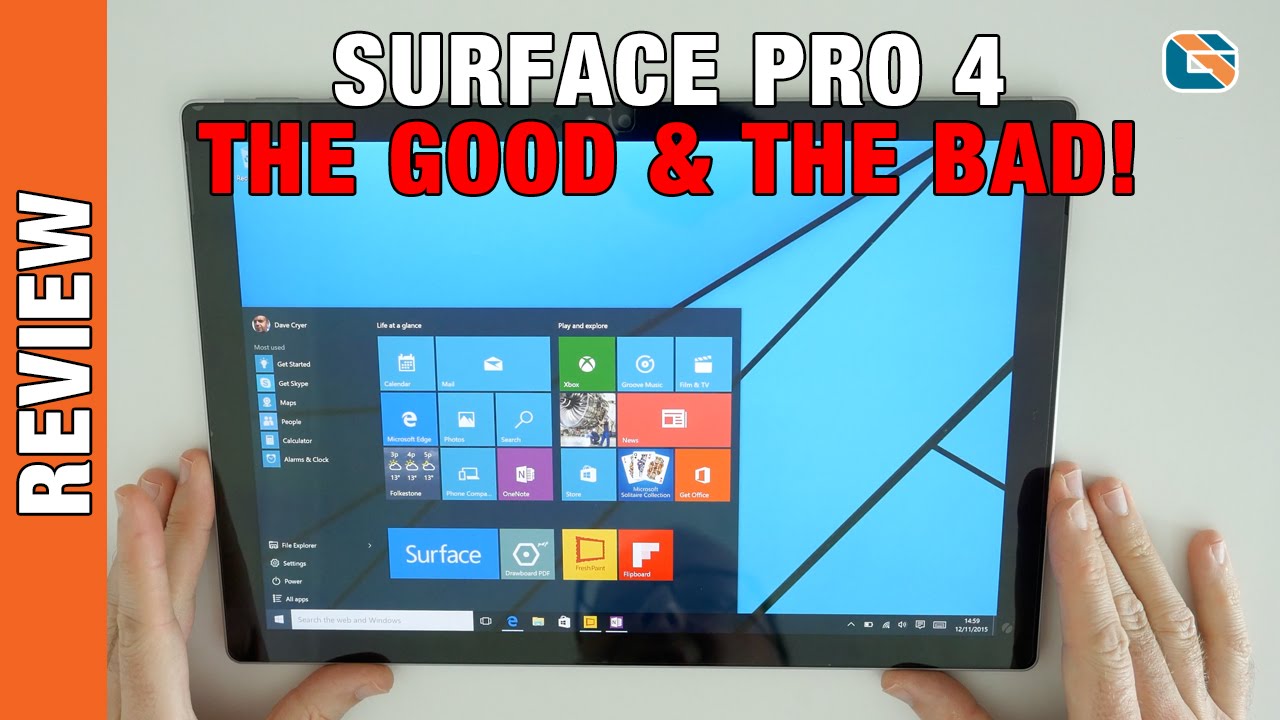 Microsoft Surface Pro 4 Review #SurfacePro4