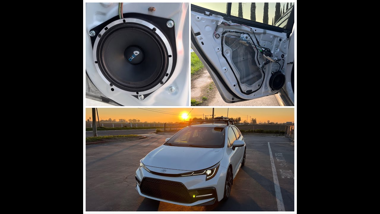 2020 Corolla Rear Door Speaker Upgrade Walkthrough (Updated)