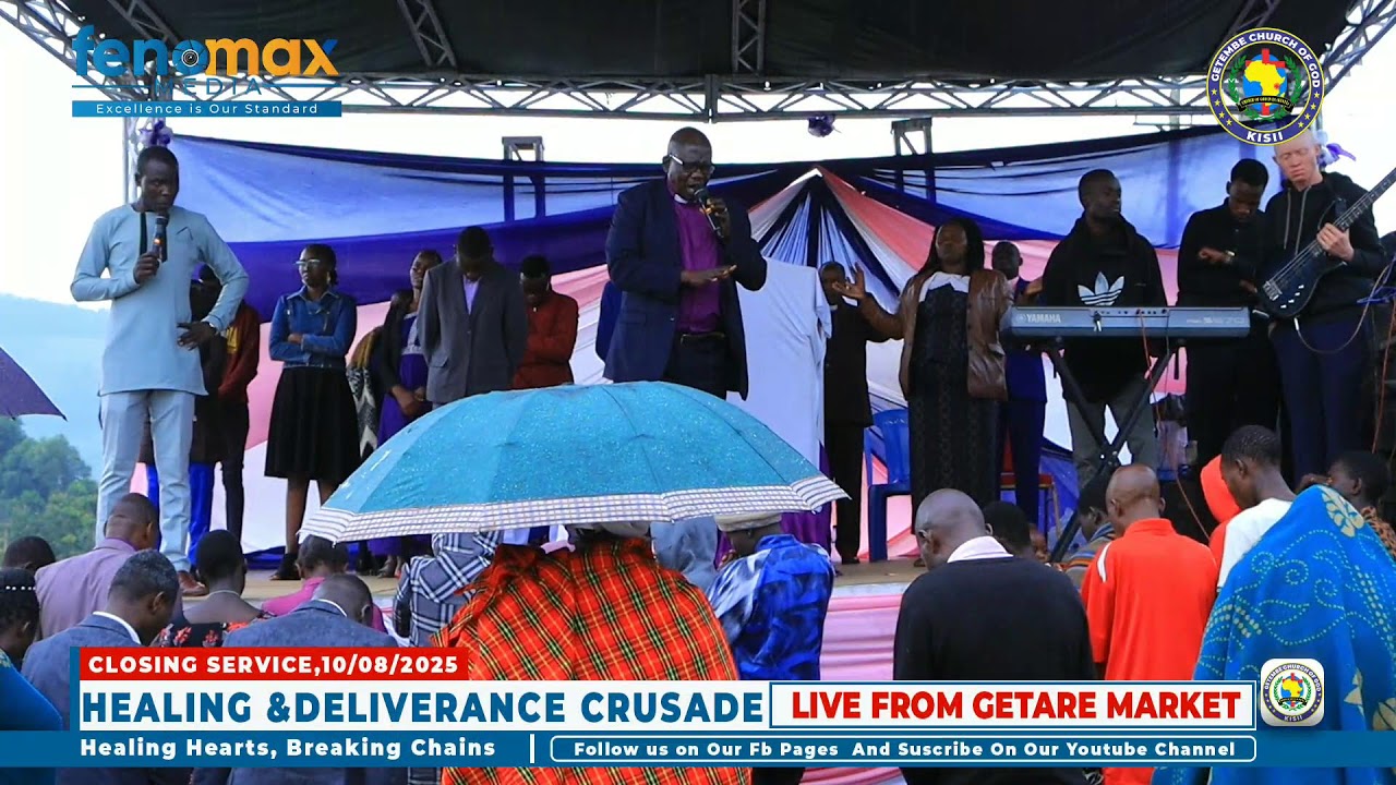 🔴LIVE:CLOSING SERVICE CRUSADE AT GETERE MARKET POWERED BY GETEMBE C.O.G
