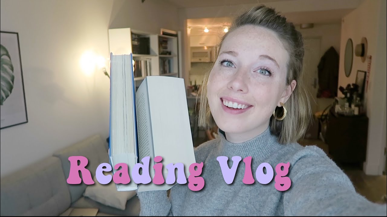 READING VLOG: Re-Reading A Book I Didn't Like & Not Leaving My Couch!