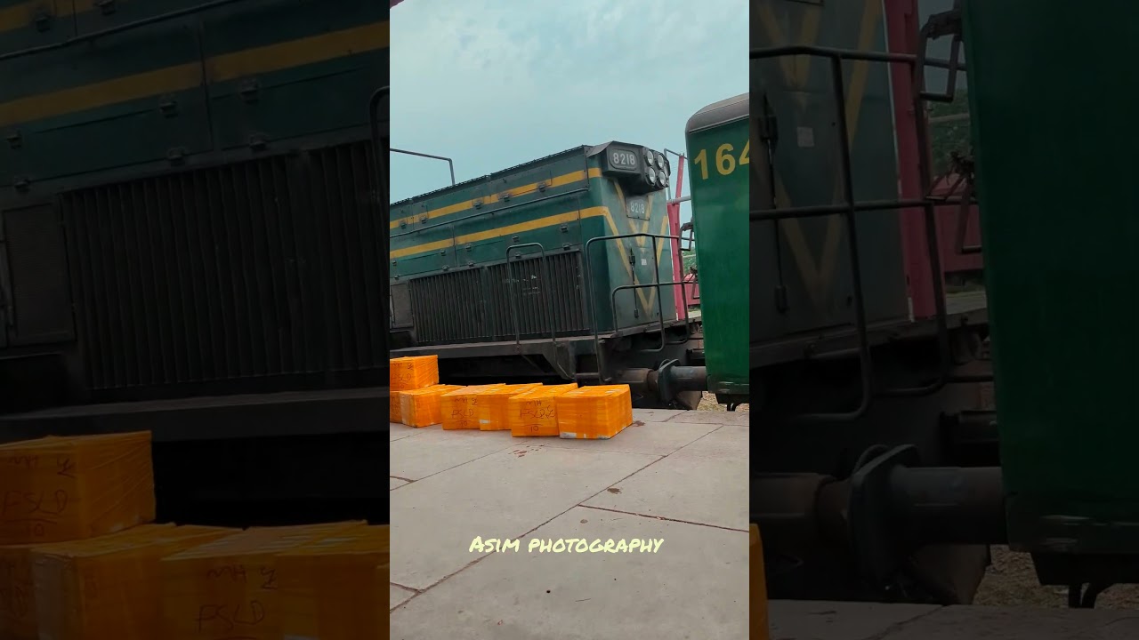 separate luggage van of Rehman baba express #railway #railtrack #viral #train #asimphotography