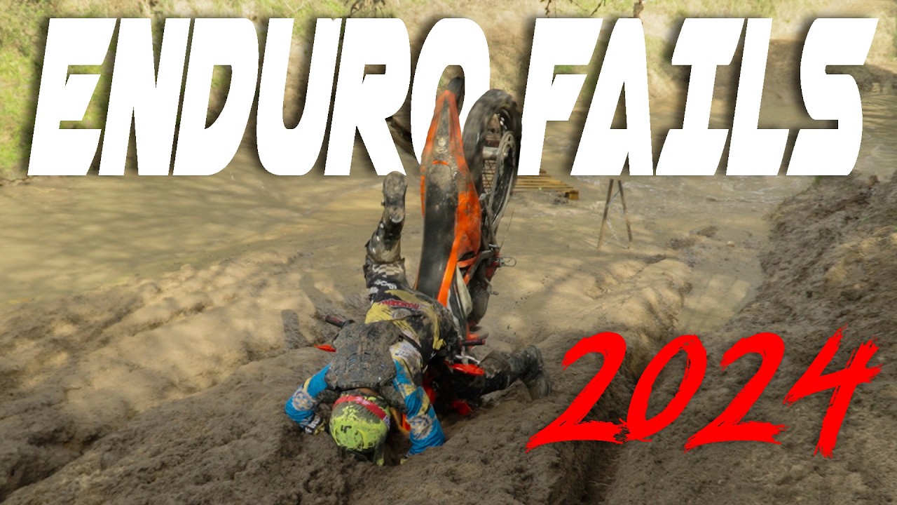 Самые эпичные неудачи и спасения Эндуро 2024 / Enduro R.E.C