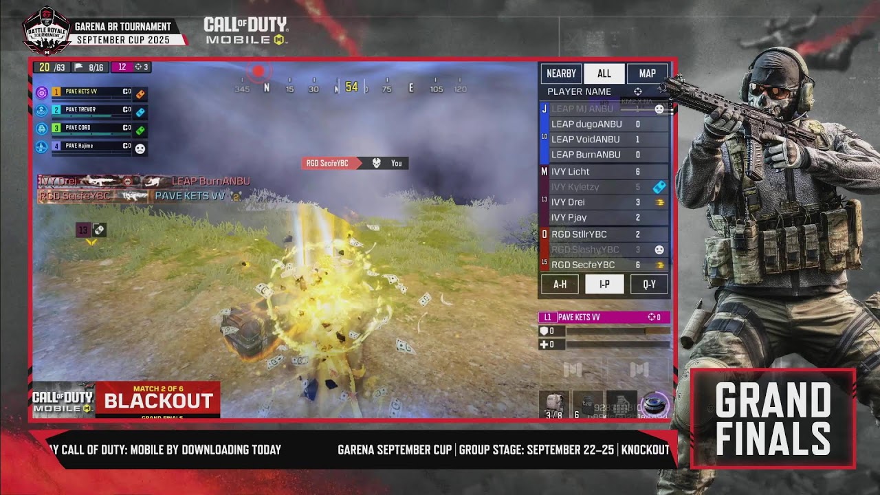 COD:M Garena September Cup 2025 - GRAND FINALS