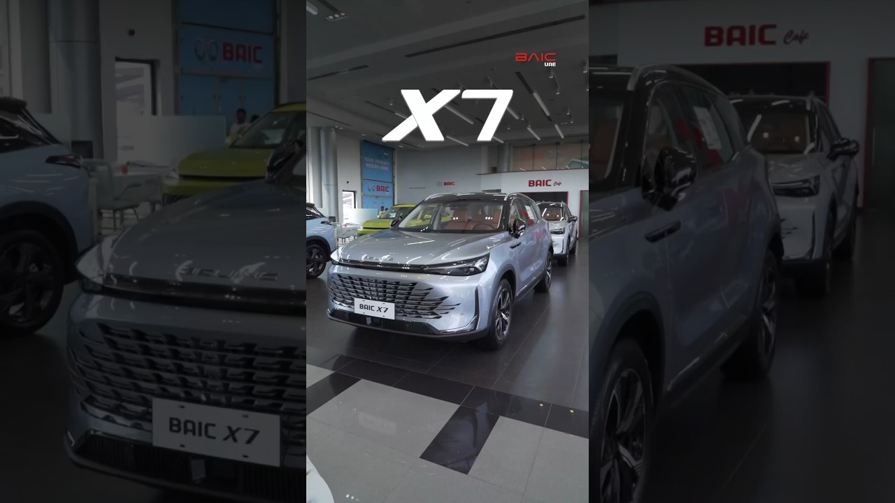 Experience the future of driving with the BAIC X7 🚗