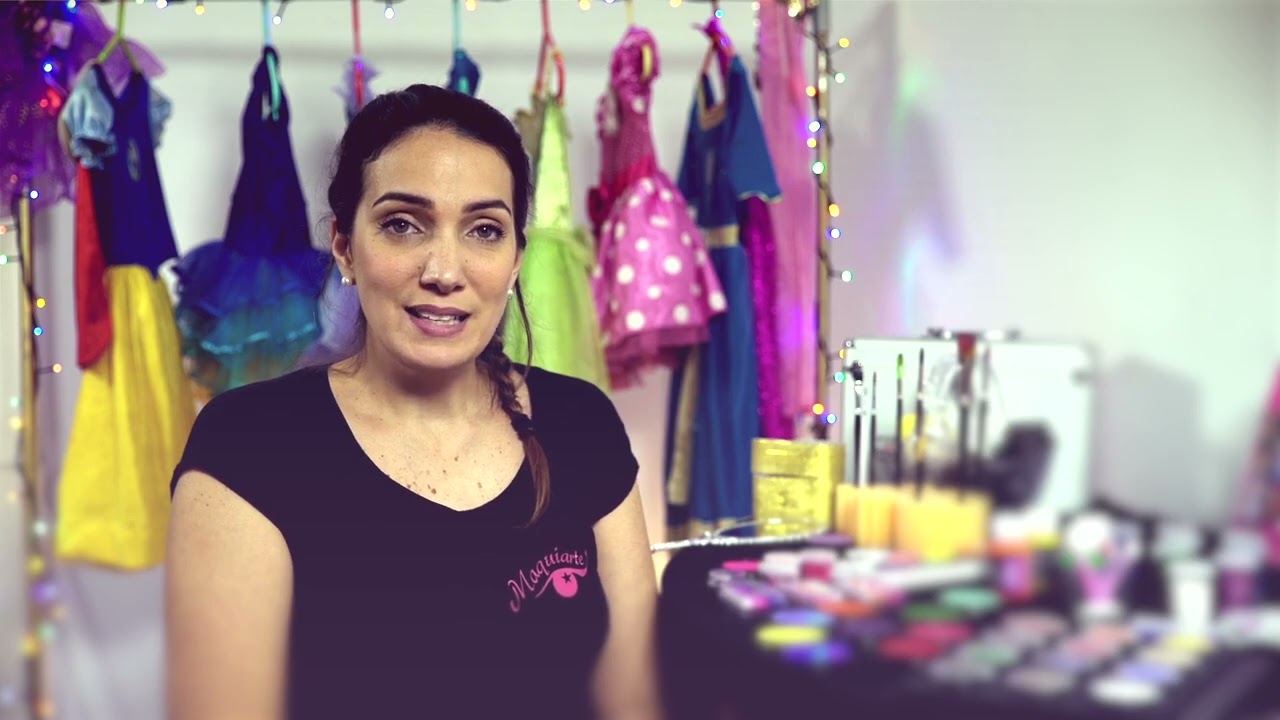 Técnica parte 3. Maquillaje artístico para eventos infantiles