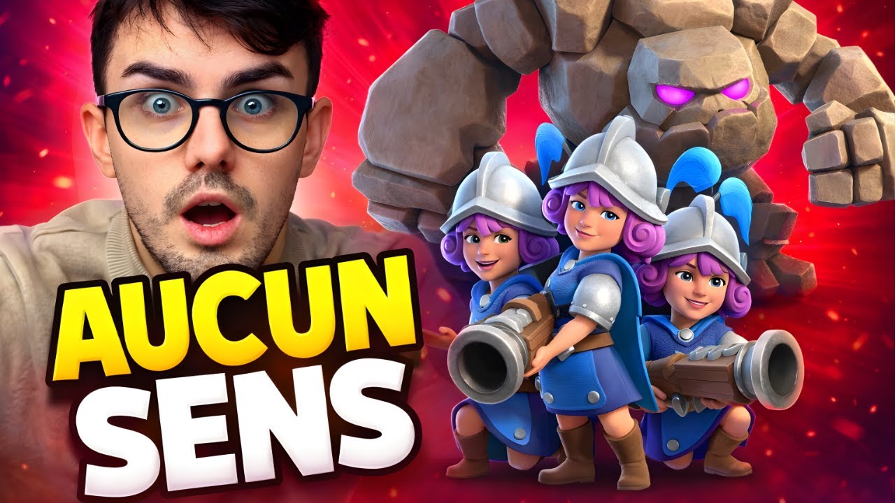 Le  Deck GOLEM le plus BIZARRE… (100 % efficace?!)