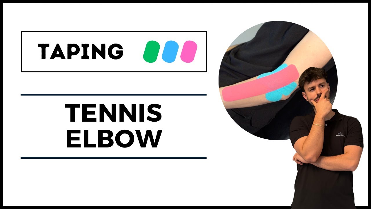 TAPING pour des douleurs li&eacute;es &agrave; un TENNIS ELBOW