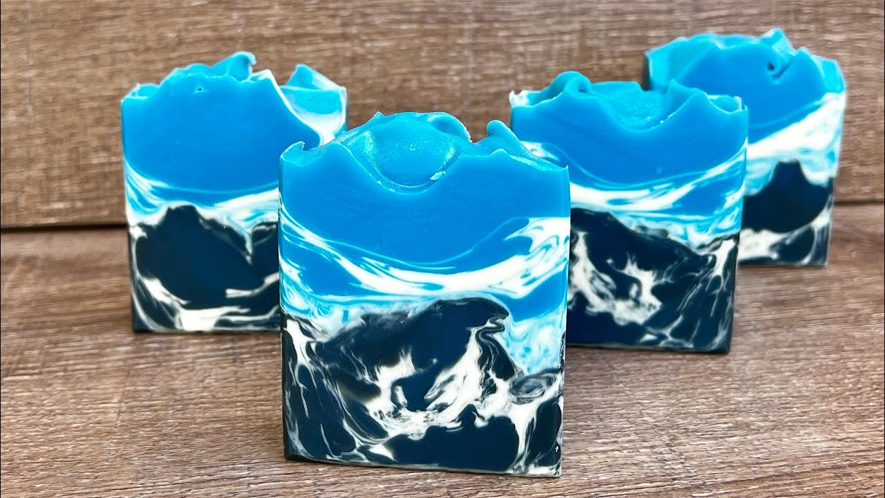 Cold Process Soap “Whispering Blues”