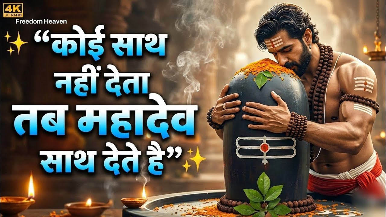 KOI SAATH NAHI DETA TAB MAHADEV SAATH DETE HAI !! HAR HAR MAHADEV !! SHIV BHAKTI SONG 2026