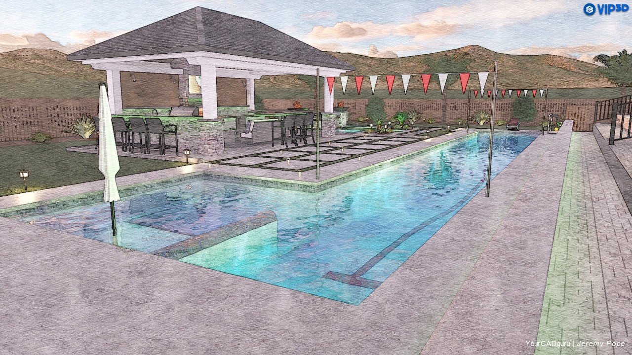 BEST Swimming Pool Layout & Design | Elegant | Stylish | Relaxing | Fun | Lap Pool | Lassen Ave Fam